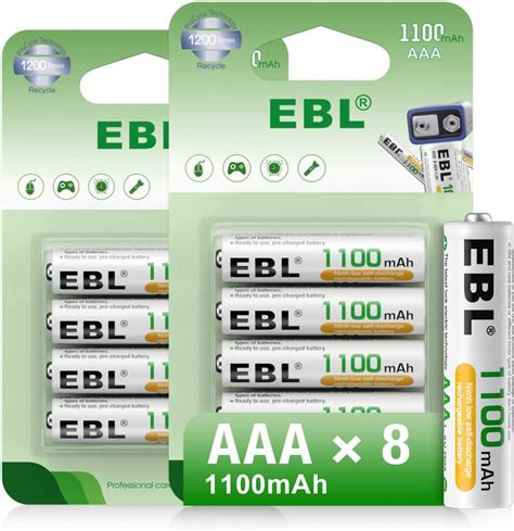 are ebl rechargeable batteries aaa good